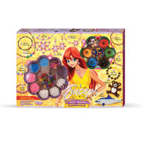 Набор Бисер+фенечка Danko toys БФ-01  12 украшений из бисера и макраме
