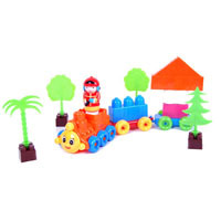 Конструктор Поезд и 2 прицепа Kinderway 02-408 