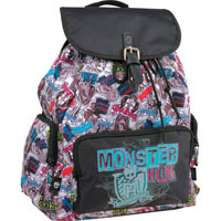 Рюкзак молодежный Kite GP-965S "Monster High" (38-27-13 см)