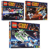 Конструктор QS08 Stars Wars 88013/14/17 космолет, 3вида (470дет,474дет,497дет)