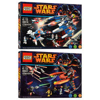 Конструктор QS08 Stars Wars 88016-21 космолет, 2 вида (414 дет, 430 дет)
