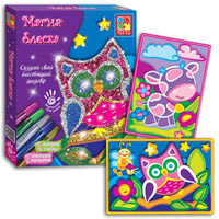 Набор для творчества Магия блеска Vladi toys VT4801 4 вида