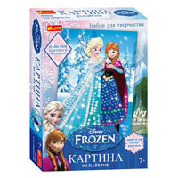 Картинка из пайеток Frozen Ranok Creative 4 вида