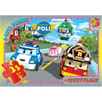 Пазл из серии Robocar Poli (Робокар Полли) G-Toys 8 видов