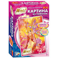 Картинка из пайеток Winx Ranok Crearive 4 вида