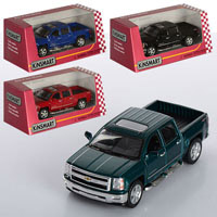 Машинка Kinsmart KT 5381 W 1:46 Chevrolet Silverado 4 цвета