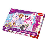 Пазл Sofia the First, София Trefl 14611 светится в темноте