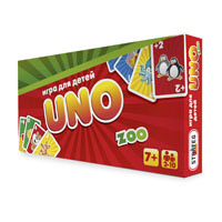 Игра настольная Детская Uno ZOO Strateg 055 ― «Во!» — Интернет-магазин