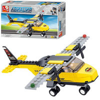 Конструктор Sluban M38 B0360 "Самолет" (110 деталей)