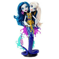 Лялька "Близнючки_зміючки" з м/ф "Великий монстровий риф" Monster High