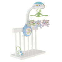 Мобиль музыкальный Fisher-Price CDN41 с пультом "Сон бабочки"