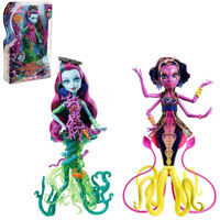Кукла "Подводный монстр" (два вида) из м/ф "Большой ужасный риф" Monster High