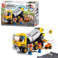 Конструктор SLUBAN M38 B0550 бетономешалка, 296 дет