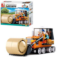 Конструктор SLUBAN M38 B0558 ферма, бульдозер,165 дет