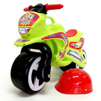 Каталка Мотоцикл с каской Kinderway 11-007