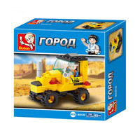 Конструктор SLUBAN M38 B0120 трактор, 70 дет