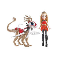 Набор с Куклой "Эпл Уайт: Всадница" из м/ф "Игры драконов" Ever After High