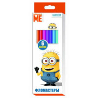 Фломастери  тм Despicable Me © Universal Studios, 6 кольорів