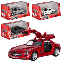 Машинка Kinsmart KT 5349 W "Mercedes Benz SLS" (1:36, 4 цвета)