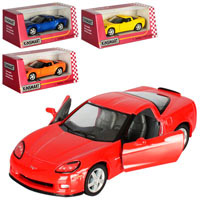 Машинка KINSMART KT 5320 W  CHEVROLET CORVETTE , 1:36