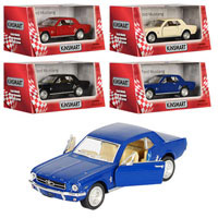 Машинка Kinsmart KT 5351 W "Ford Mustang 1964" (1:36, металлическая, инерционная)