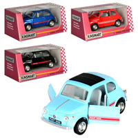 Машинка KINSMART KT 5345 5004 W 1:28 FIAT 500, 2 вида