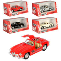 Машинка Kinsmart KT 5346 W "Mercedes-Benz SLS AMG 300 SL 1954" (1:36, 4 цвета)