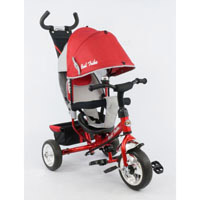 Велосипед трехколесный с ручкой Best Trike 6588 разные цвета