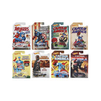 Машинка серии "Капитан Америка" в ас. Hot Wheels