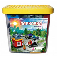 Конструктор "Парковка" 124 детал. 013888/11 в пластик. боксі