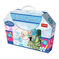 Пазл Trefl 14811 Glam Frozen, Холодное сердце, 100 дет