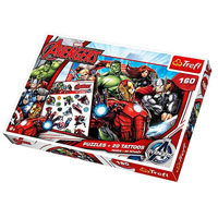 Пазл с переводками  Trefl 90501  Avengers, 160 дет
