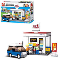 Конструктор SLUBAN M38 B0568 заправка, 167 дет