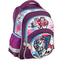 Рюкзак школьный Kite MH-525S "Monster High" (38-29-13 см)