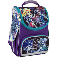 Рюкзак школьный каркасный Kite K16-501S-2 "Monster High" (34-26-13 см)