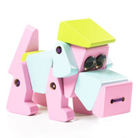 Развивающая игрушка Собака Акробат Cubika LA-1 11858