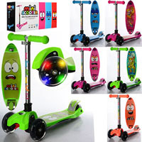 Самокат трехколесный MAXI I-trike JR 3-037, руль до 77см, 5 цветов