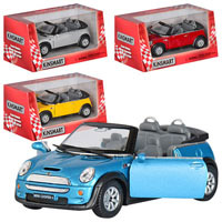 Машинка Kinsmart KT 5089 W MINI COOPER S, 4 цвета