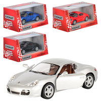 Машинка Kinsmart KT 5307 W "Porsche Cayman S" (1:34, 4 цвета)