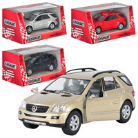 Машинка KinsmartT KT 5309 W 1:36, Mercedes-Benz ML-Class (4 цвета)