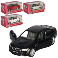 Машинка KINSMART KT 5348 W 1:36 BMX M3 COUPE, 4 цвета