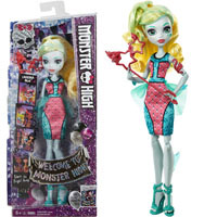 Кукла Безумная вечеринка из м/ф Приветствуем в MONSTER HIGH DNX18 3 вида
