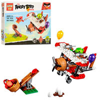 Конструктор Lepin 19002 Angry Birds самолет, 185 дет