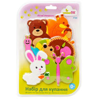 Набор фигурок на присосках для купания Kinderenok (5 видов)