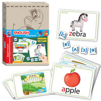 Дидактический материал с магнитами "English" Vladi toys VT3701-06