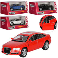 Машинка Kinsmart KT 5303 W 1:38 "Audi А6" (1:38, 4 цвета)