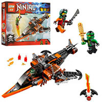 Конструктор Lepin 06026 Небесная акула, 242 дет (аналог Лего Ninjago)