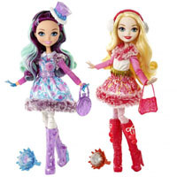 Кукла Сказочная героиня из м/ф Зачарованная зима  Ever After High DPP79 2 вида