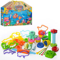 Игровой набор пластилин Океан Ocean Set Plastigine magical MK 0669 