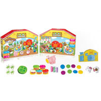 Игровой набор Пластилин Ферма Farm yard Plastigine magical MK 0689 